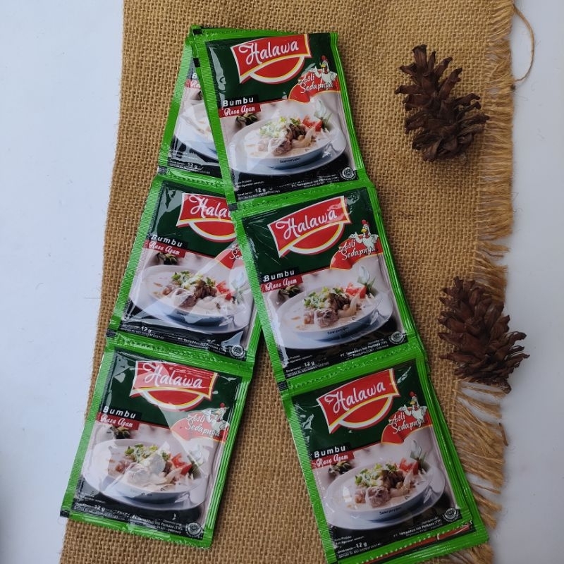 

HALAWA Penyedap Rasa Ayam Isi 12 Sachet