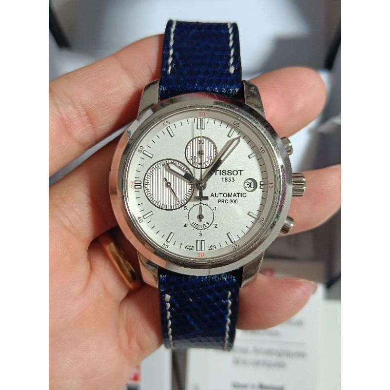 tssot PRC200 T014427A automatic chronograph original fullset sangat Bagus normal semua siap pakai