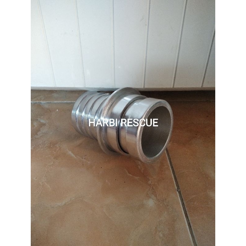 Coupling machino male 3 inch aluminium pemadam api