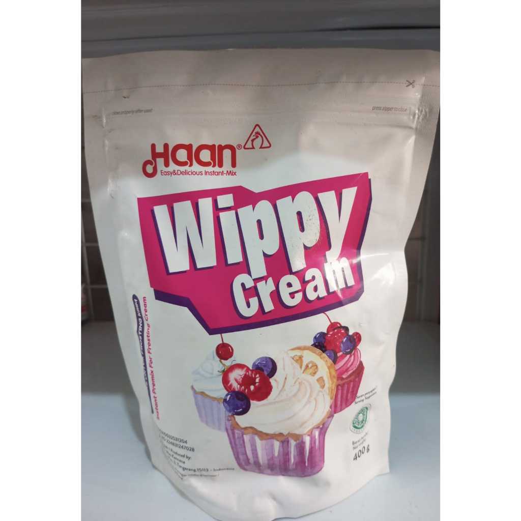 

WIPPY CREAM 400GR POUCH