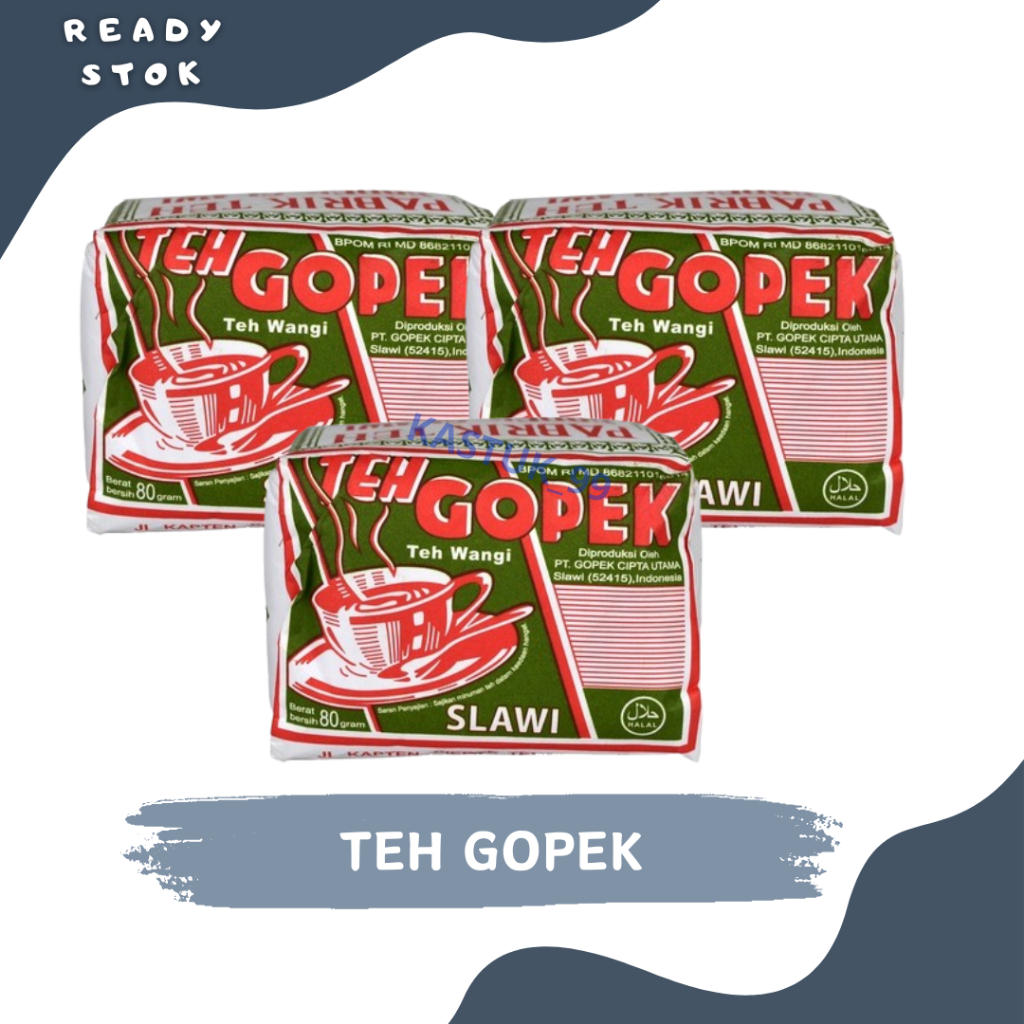 

TEH GOPEK SEDUH/ TEH TUBRUK 80gr