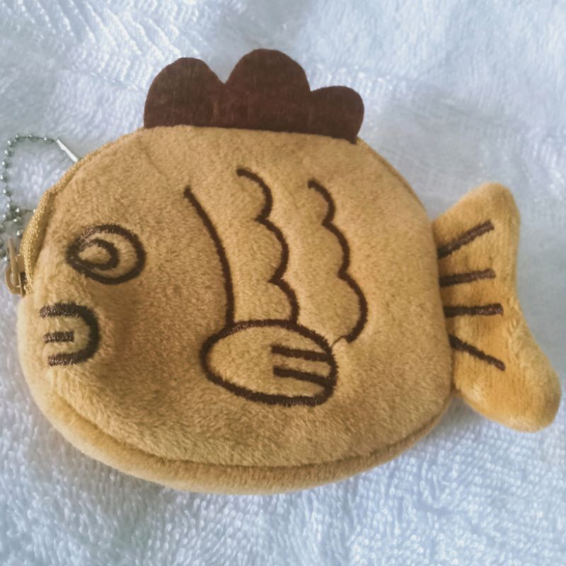 DOMPET KOIN TAIYAKI  COIN PURSE BISA DIGANTUNG DI TAS