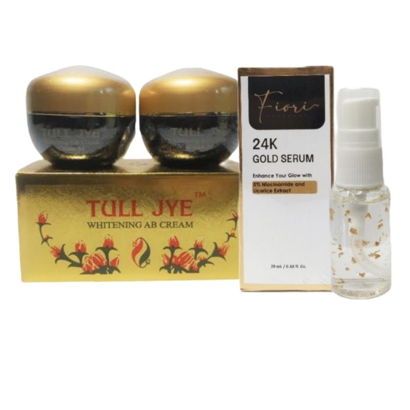TULL JYE DAY & NIGHT CREAM MERAH + 24K SERUM GOLD