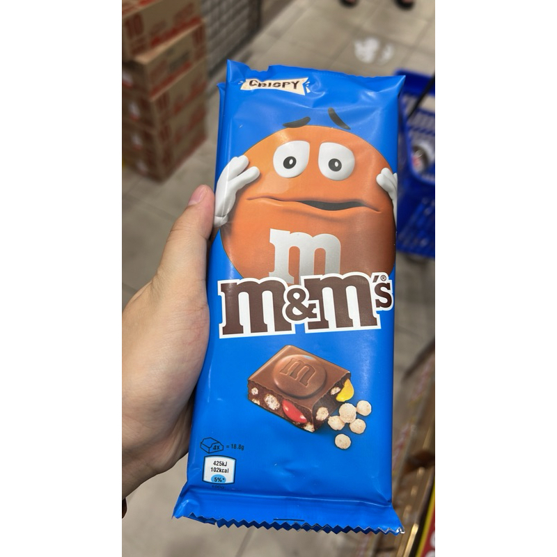 

m&m chocolate bar