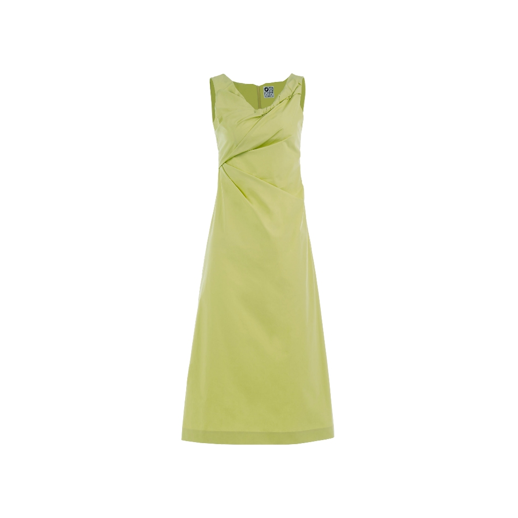 Patrick Owen Pruinosa Chartreuse Twist Dress