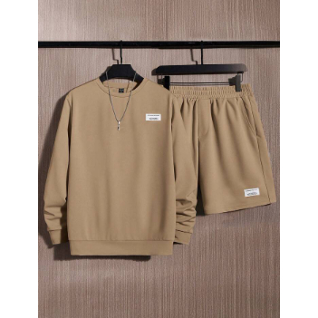DISKON SWEATER POLOS ONE SET CELANA PENDEK CREWNECK ONE SET POLOS SWEATER PRIA WANITA CREWNECK PRIA
