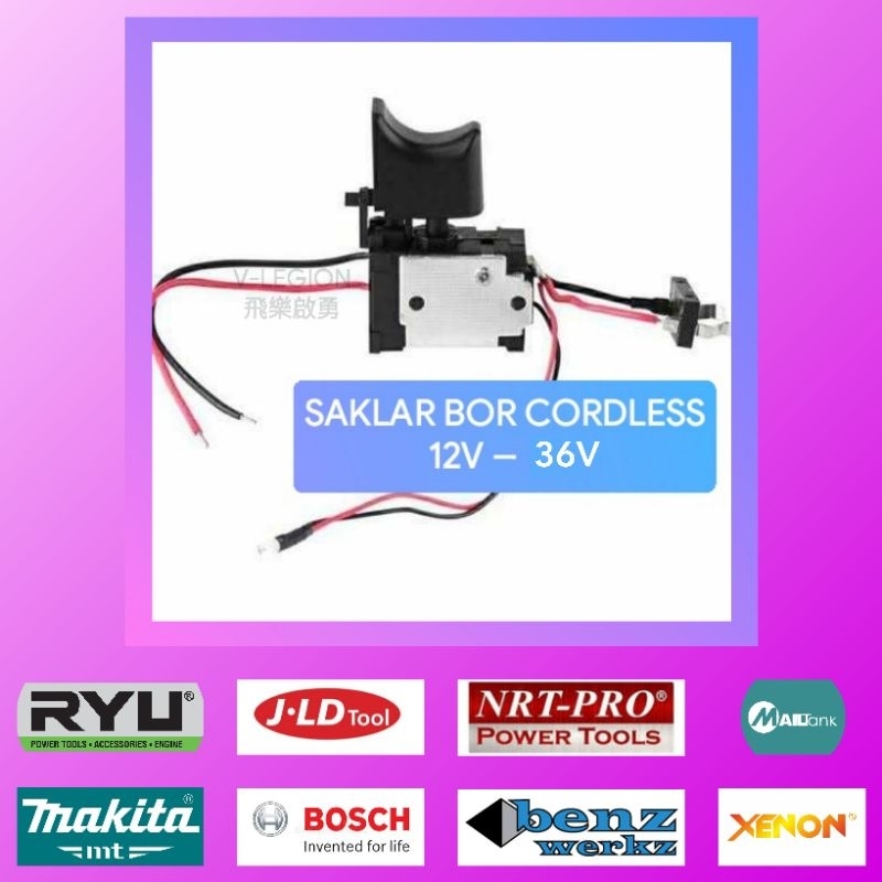 Saklar / Switch Bor Cordless