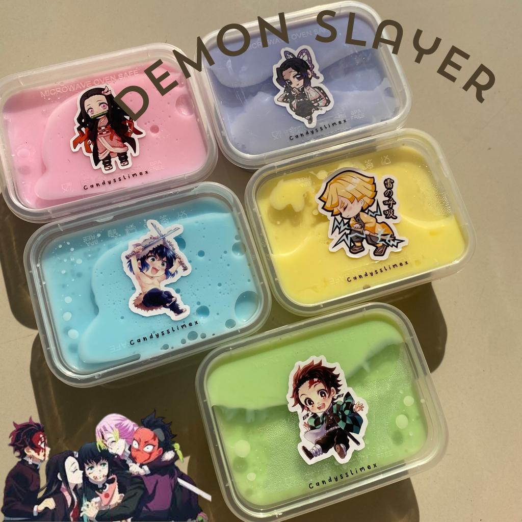 SLIME ANIME DEMONS SLAYER KIMETSU NOYAIBA SLIME ANIME SLIME KARAKTER ANIME MURAH SLIME SLIME WIBU KI