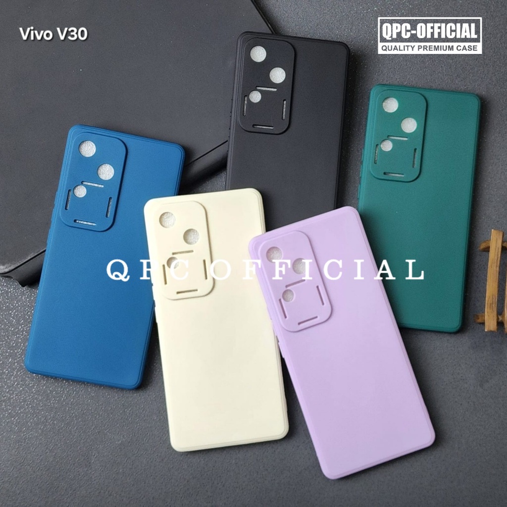 Vivo V30 Vivo V30 Pro Softcase Macaron Square / Case Square Edge Case Vivo V30 Vivo V30 Pro MS-1