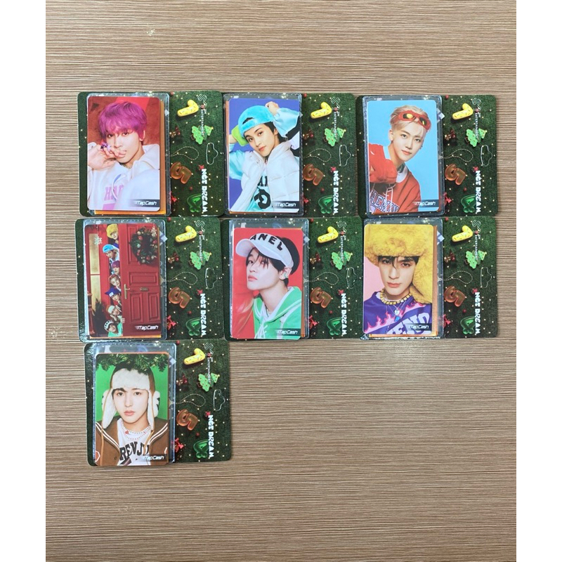 Tapcash BNI NCT Dream Limited Edition Mark Lee Na Jaemin Jisung Lee Je no Renjung Haechan Zhong Chen