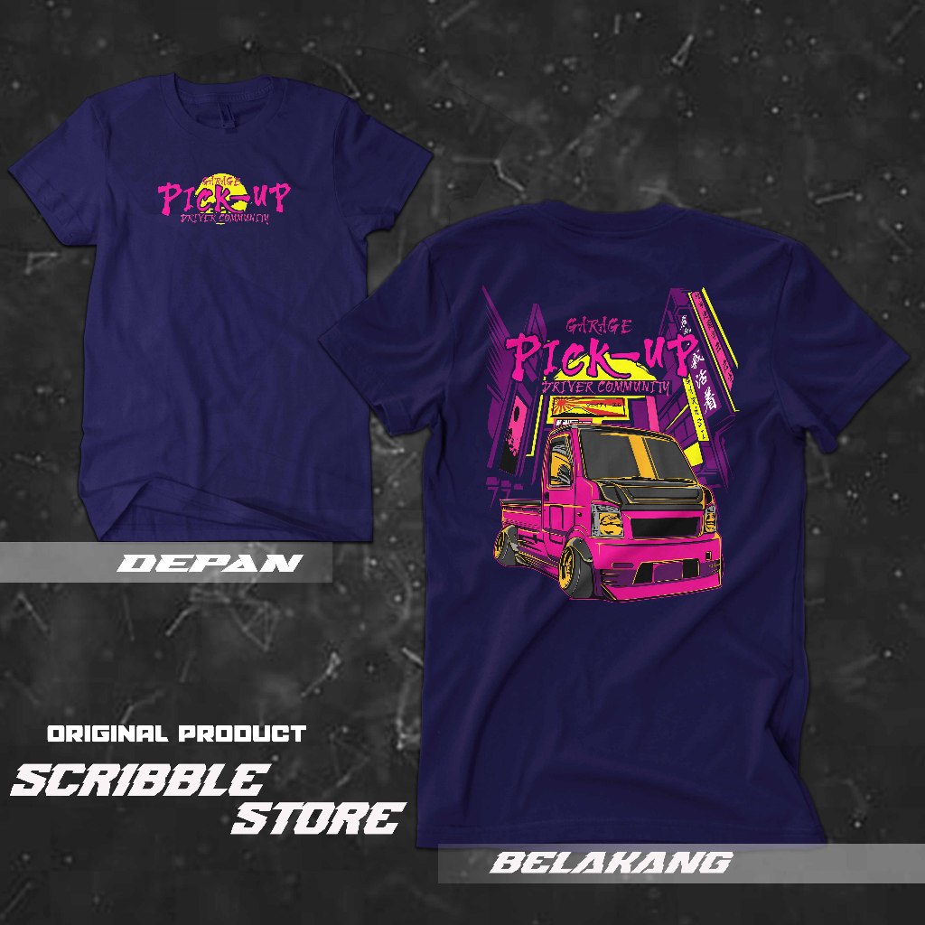 KAOS MOBIL PICK UP VIRAL MODIFIKASI | BAJU TSHIRT RACING MOBIL PICK UP | KAOS PICK UP DISTRO DRIVER 