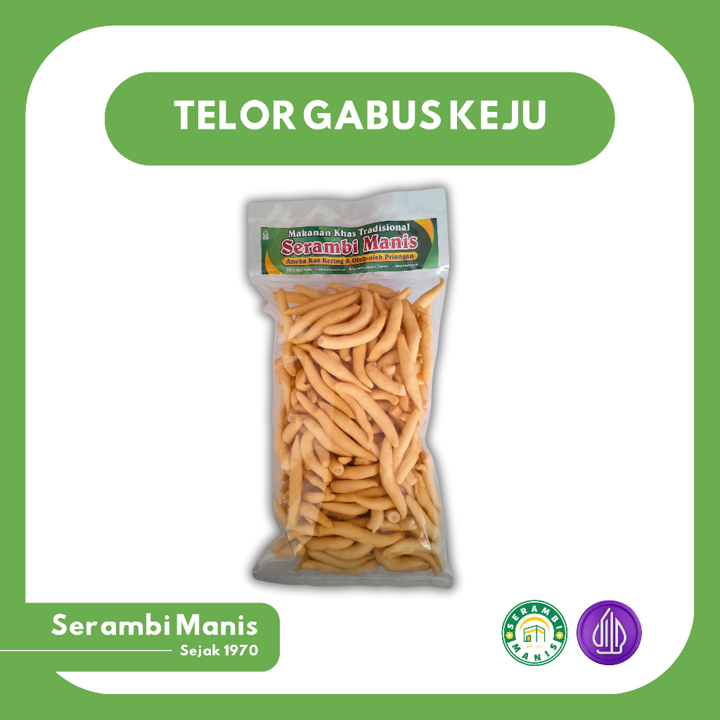 

Telor Gabus Keju 150 gr