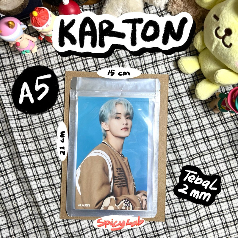 

1 Pcs KARTON A5 (Yellow Board Packing Postcard)