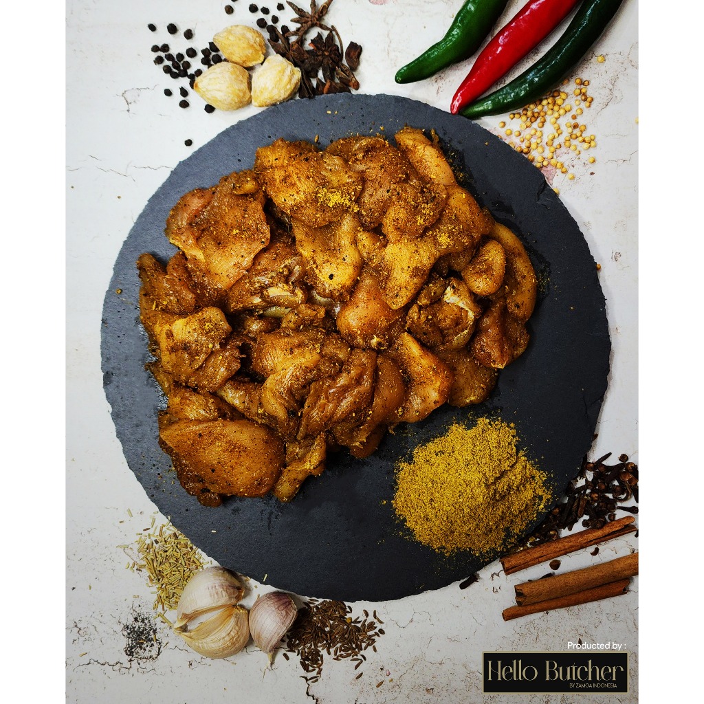 

Hello Butcher - Dada Ayam Fillet Marinasi Dry Rub / Chicken Breast Marinade - DIET SEHAT