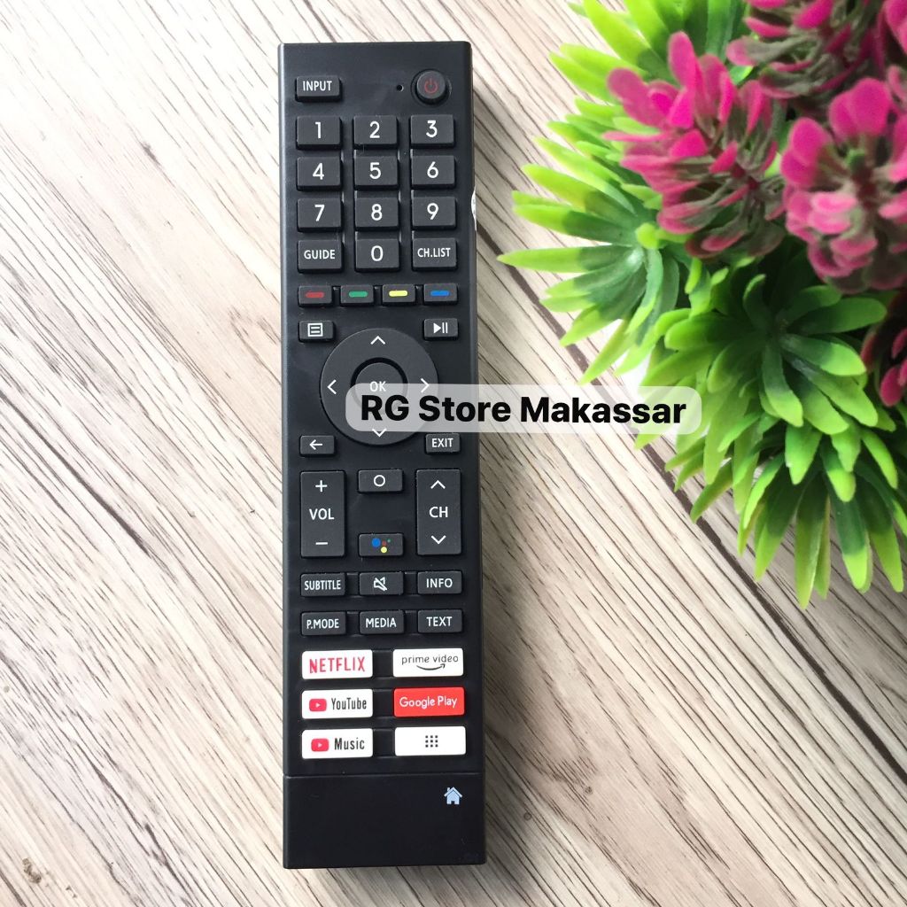 Remot Remote TV Hisense LCD LED Android TV UHD 4K 43A6500H 50A6500H 55A6500H 32A4200G 43A4200G