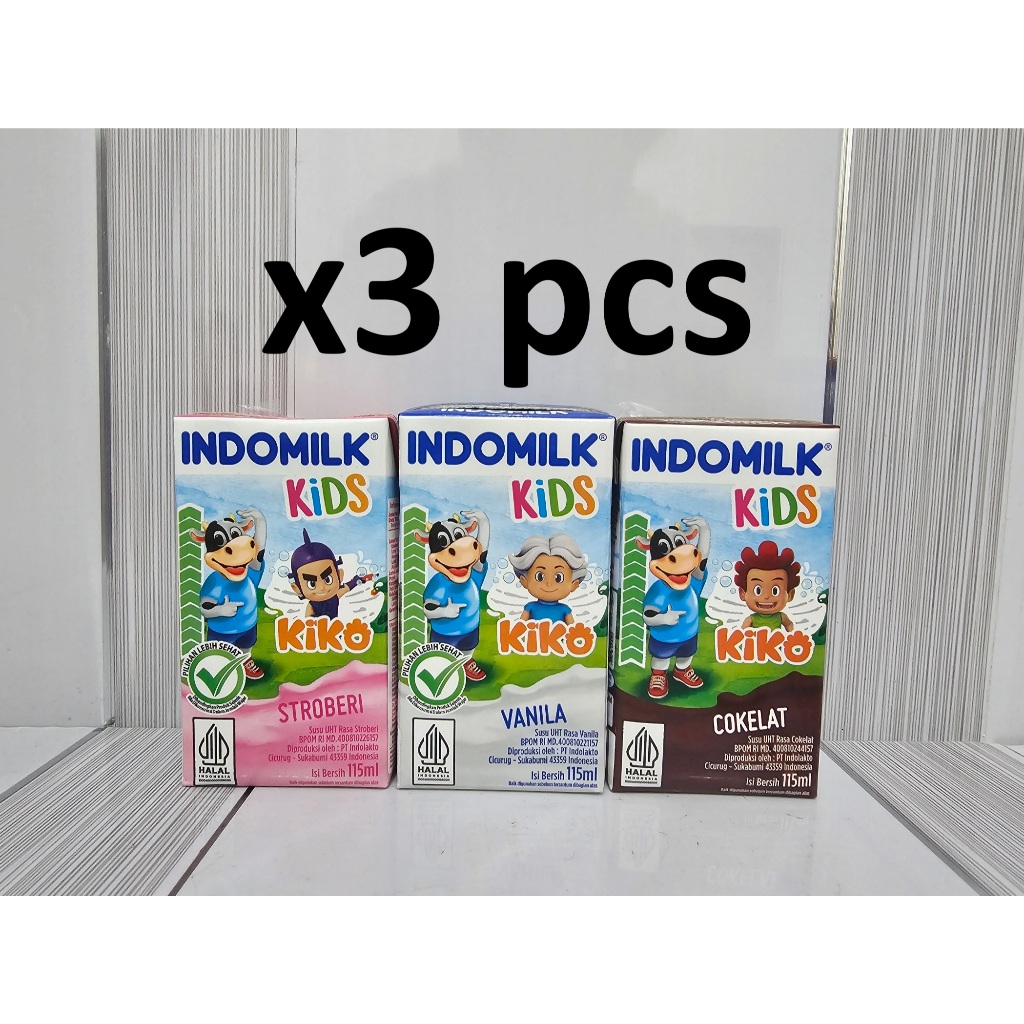 

Indomilk UHT Kids 115ml (3pcs)