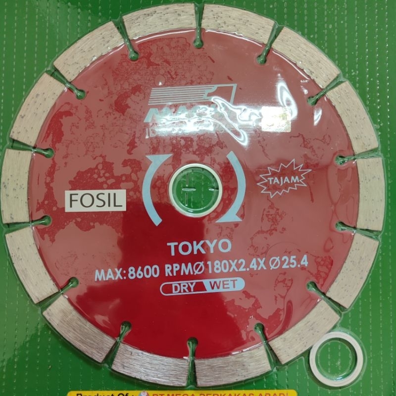 Diamond Cutting Wheel TOKYO 7 Inch pisau potong granit etc