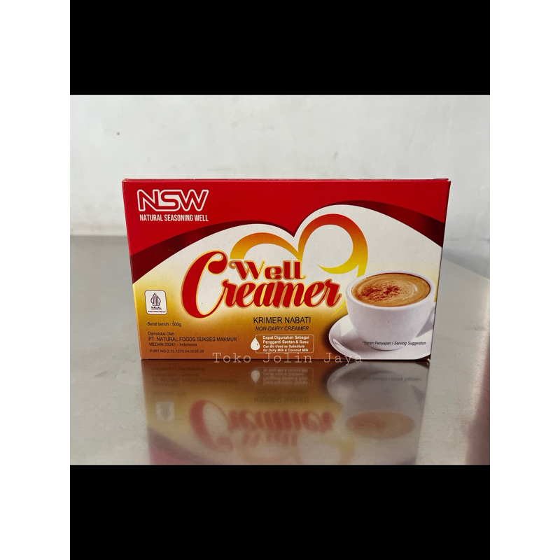 

500g NSW Well Creamer krimer bubuk nabati / non-dairy creamer