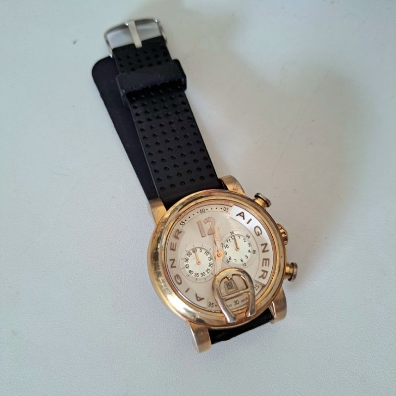 Jam tangan Pria wanita Branded Aigner preloved