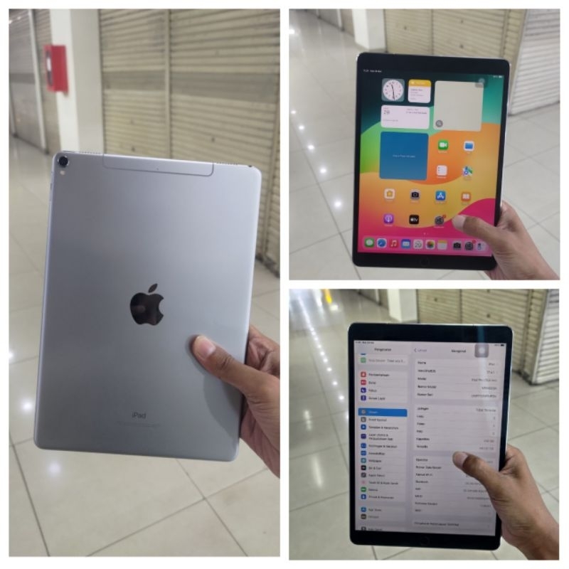 iPad Pro 2017 256Gb Cellular Inter Second Fullset Original