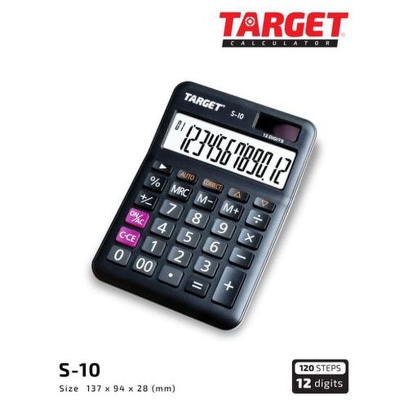 

Kalkulator Target S-10 (12D)