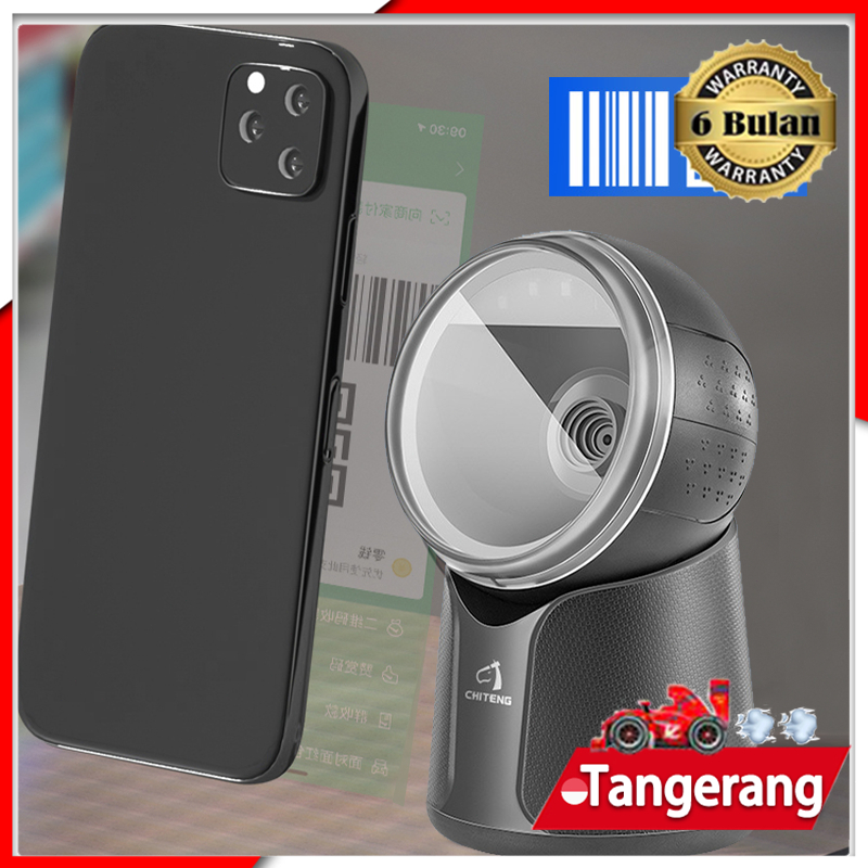 2D Barcode Scanner Omni Barcode Scanner (QR Code/PDF417/Efaktur)  Autoscan Dekstop