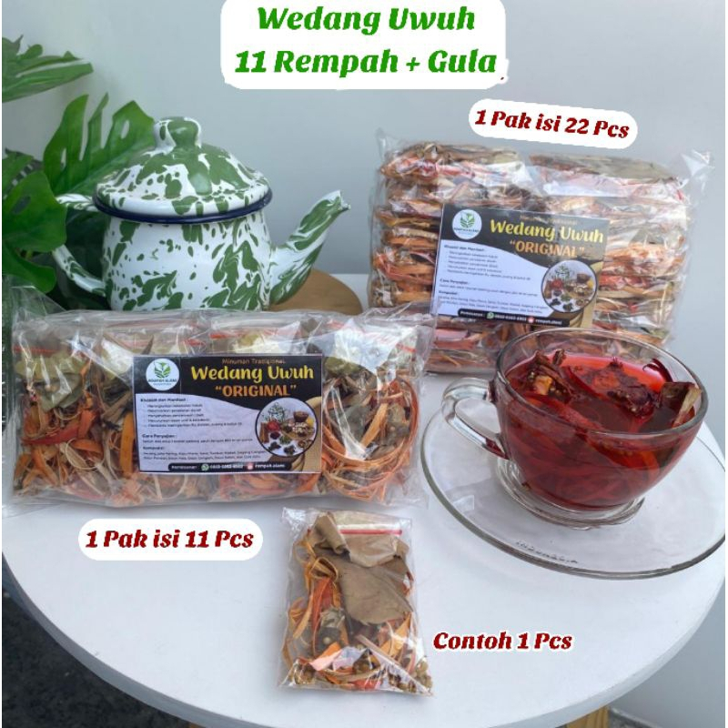 

Wedang Uwuh - Wedang Uwuh Komplit 11 Rempah + Gula Batu Paket Hemat