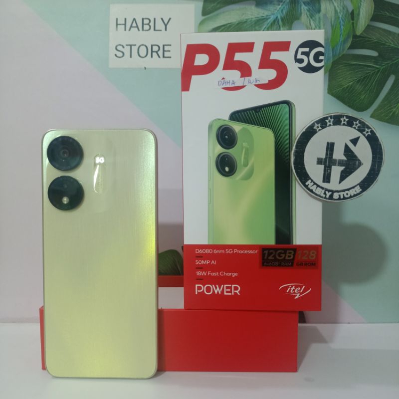 ITEL P55 5G 6/128 GB SECOND FULLSET