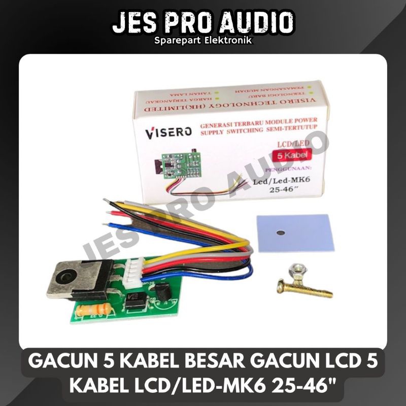 GACUN 5 KABEL BESAR  GACUN LCD 5 KABEL LCD/LED-MK6 25-46"