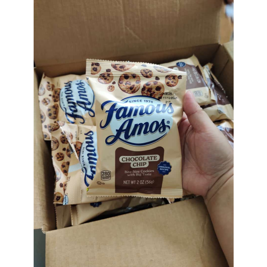 

Famous Amos Bite Size cookies USA