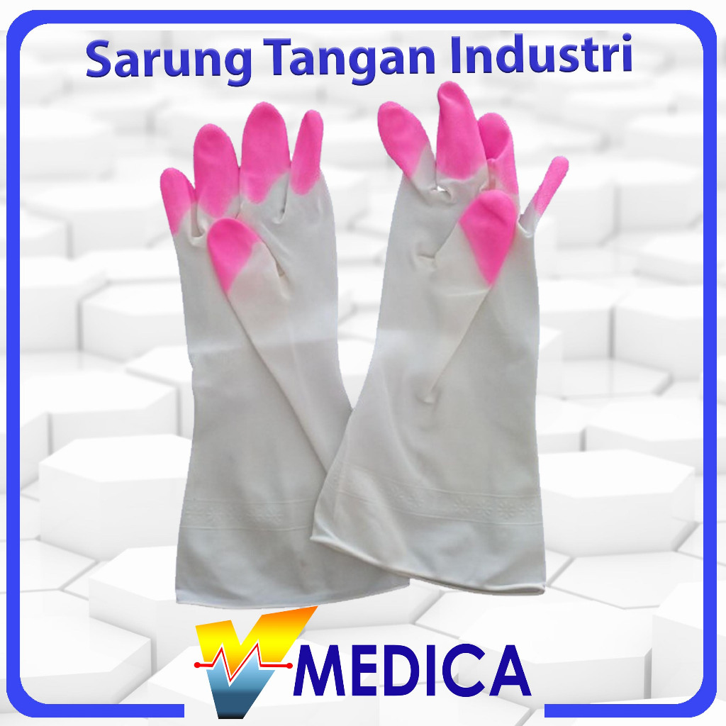 Sarung Tangan Karet Latex / Sarung Tangan Industri / Sarung Tangan Karet