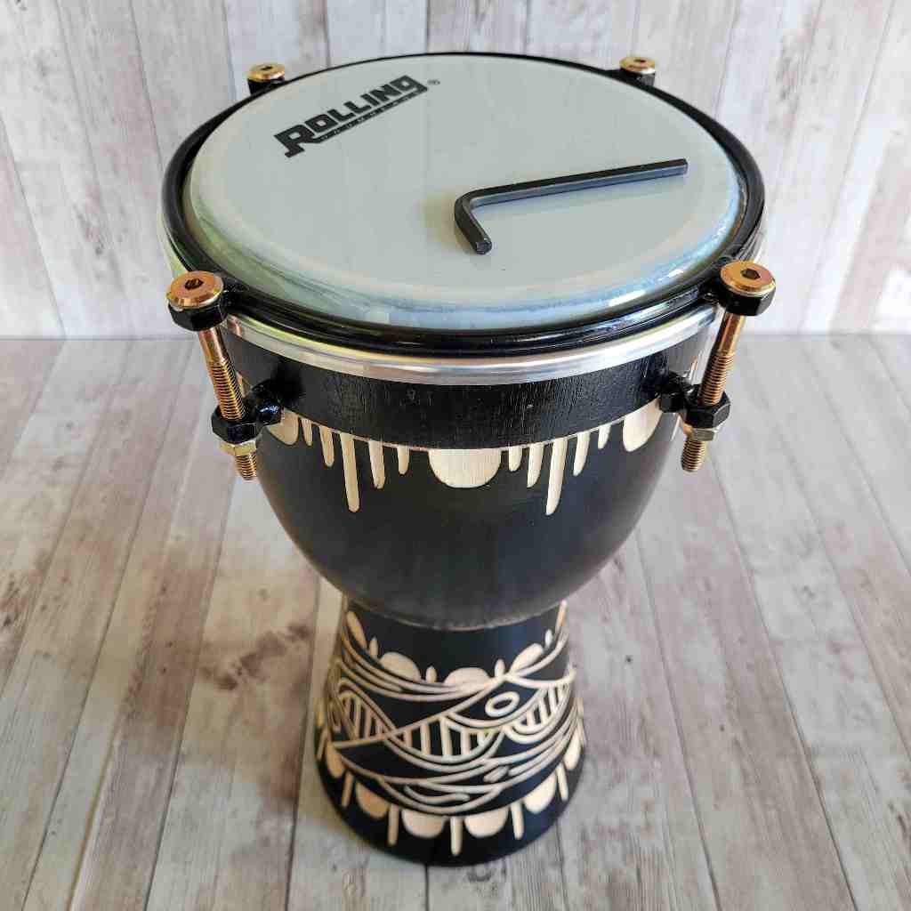 Calti Darbuka Dumbuk Murah Warna Jimbe Darbuka  Ukuran Anak 6 inch  Kualitas Terbaik
