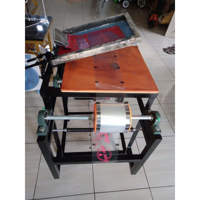 Alat sablon Lid Sealer cup plastik