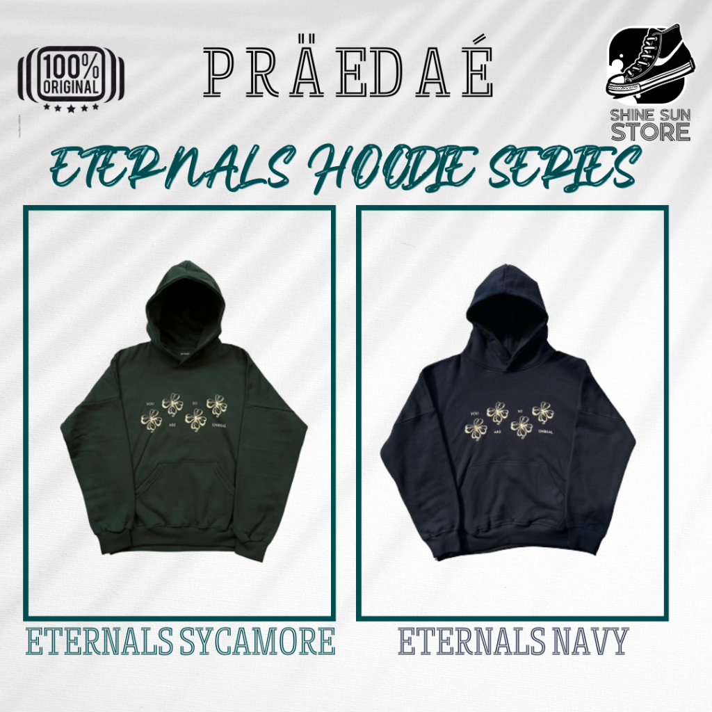 [ORIGINAL] HOODIE PRAEDAE ETERNALS SYCAMORE // ETERNAL NAVY