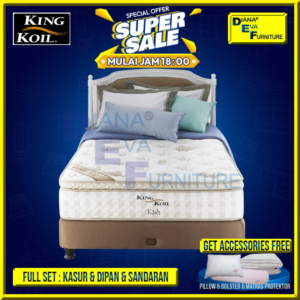 King Koil Kids Single Set Kasur Springbed