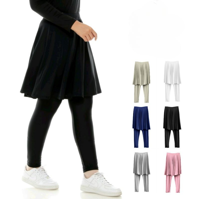 PGS Zumba Legging Rok Olahraga Panjang Wanita Skirt Sport Senam Aerobik Jersey Premium