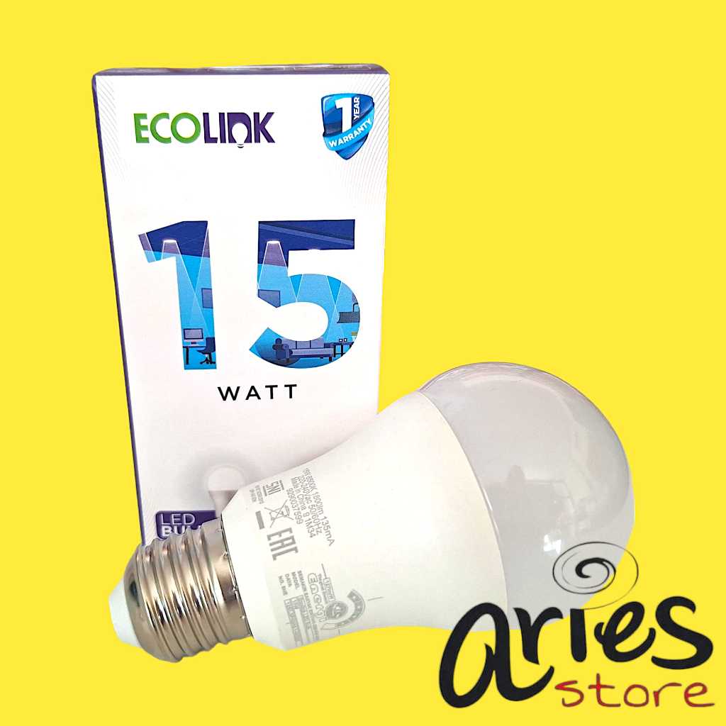 LAMPU LED ECOLINK 15 WATT PUTIH