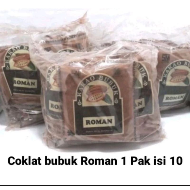 

Cocoa Powder Coklat Bubuk Roman 1 pak isi 10