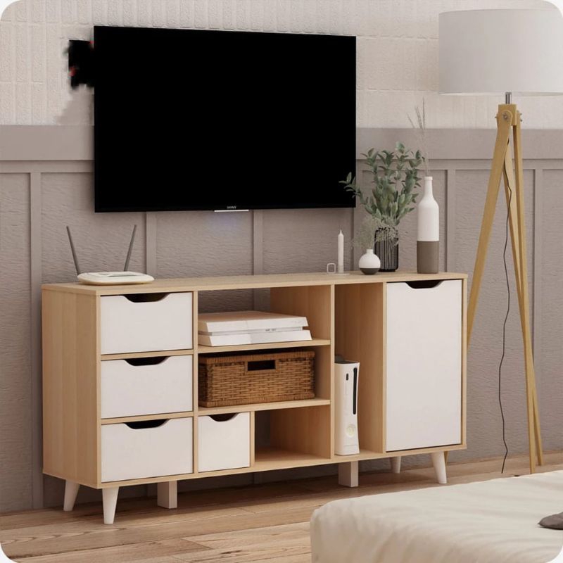 RAK TV MODERN BUFET TV TERBARU MEJA TV MINIMALIS RAK TV RETRO TERLARIS