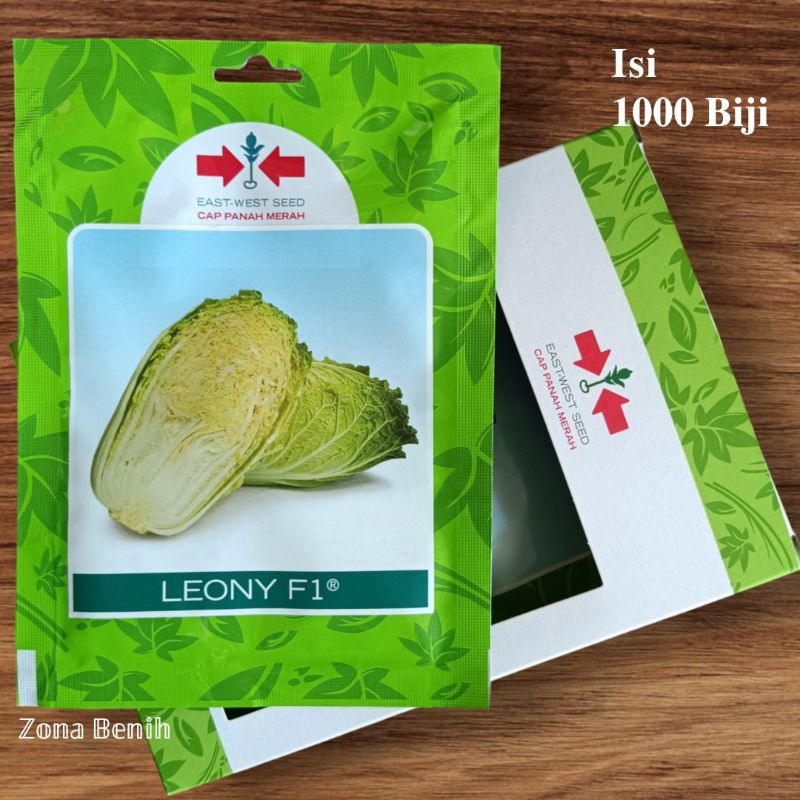 Bibit Benih Sawi Putih LEONY F1 Isi 1000 Butir