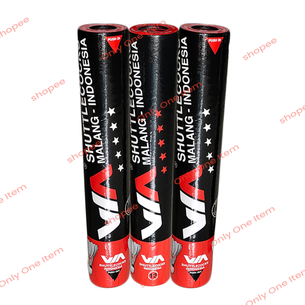Shuttlecock AW WA Hitam / Silver