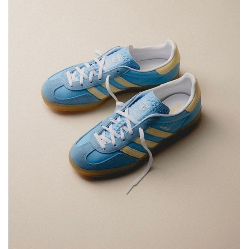 ADIDAS GAZELLE INDOOR BLUE YELLOW ORIGINAL