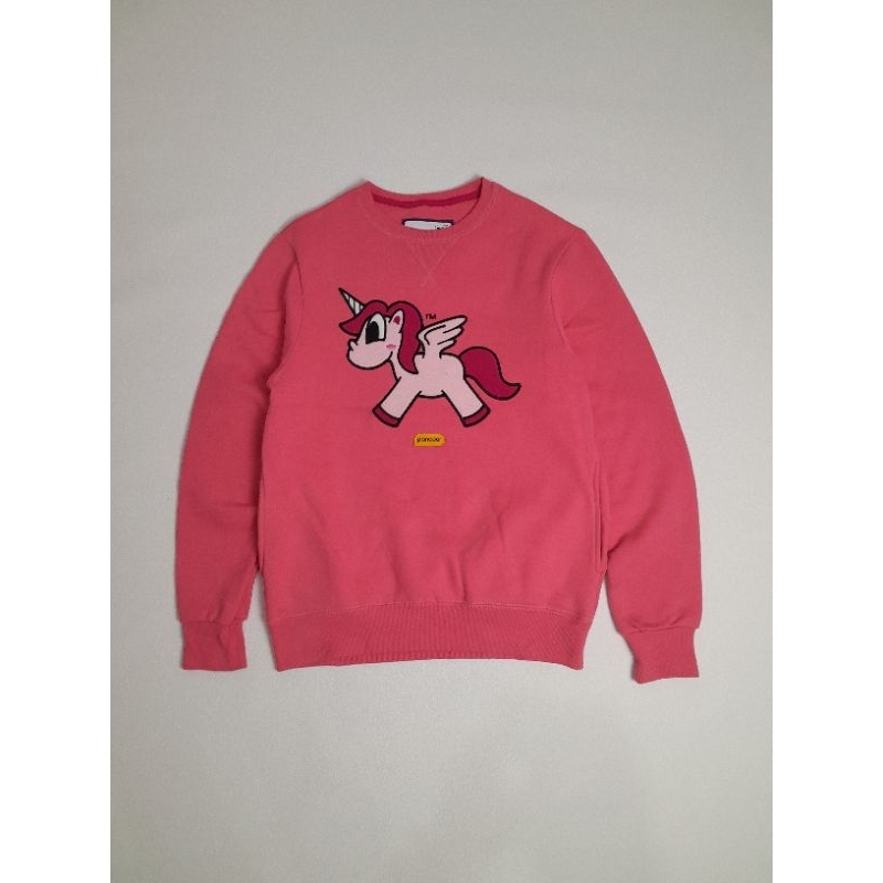 crewneck pancoat unicorn