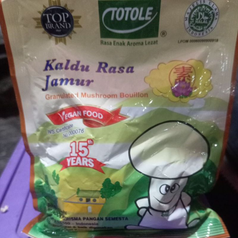 

Totole Kaldu Jamur 80 gram