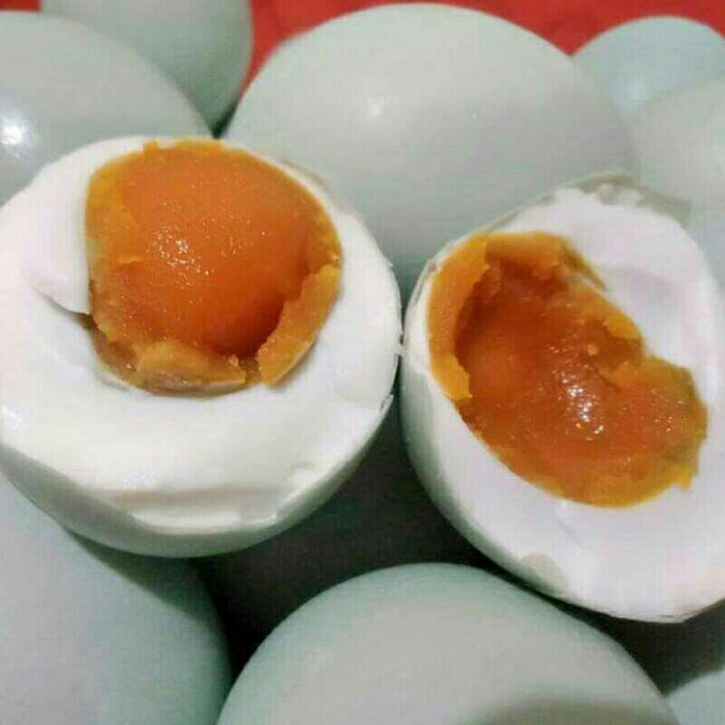 

Telur Asin Matang / Telur bebek asin masir ( isi 30 )
