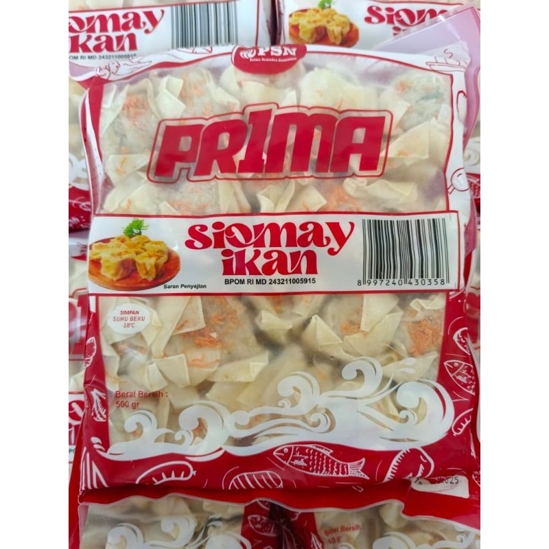 

PRIMA SIOMAY IKAN KEMASAN 500GRAM