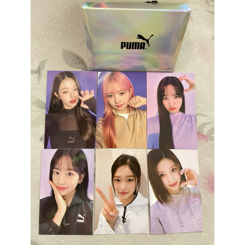 Photocard ive x puma official photocard