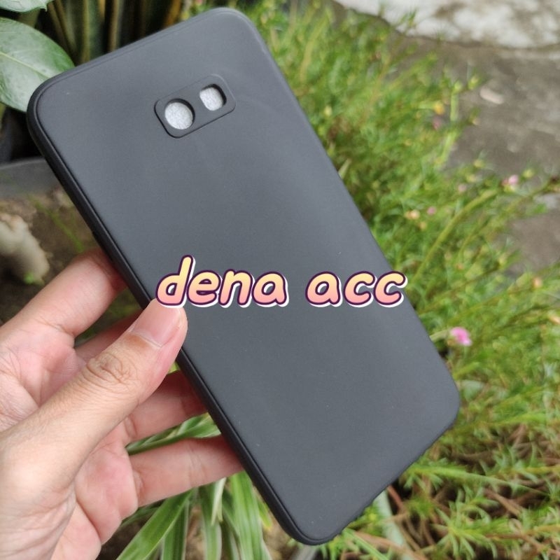 Soft Case Silikon Case Black Macaron Samsung J4 Plus