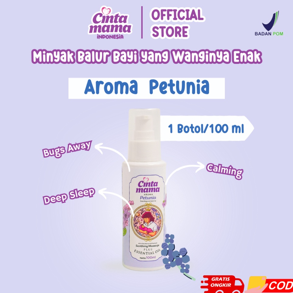 

Cinta Mama Minyak Telon Untuk Bayi 1 ML