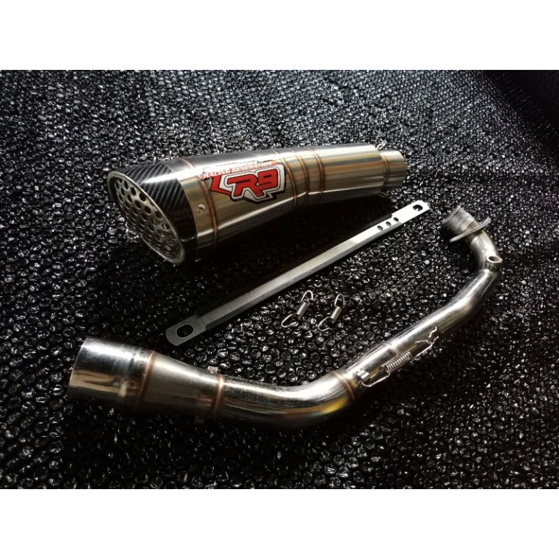 Knalpot Racing R9 H2 Titan All Matic Vario160 Pcx160 Nmax Beat Scoopy Fino Mio im3